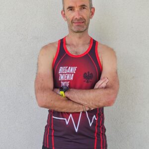 Singlet Męski "Bieganie zmienia życie"