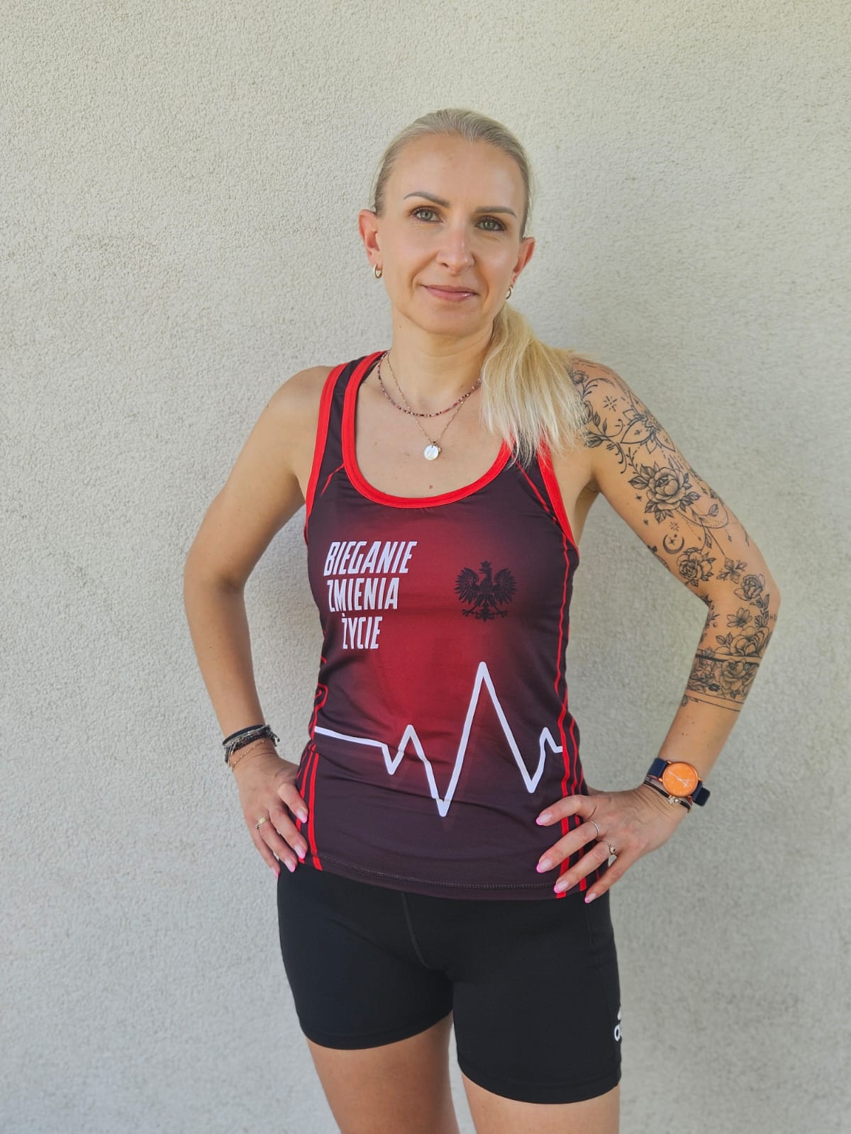 Singlet Damski "Bieganie zmienia życie" - obrazek 3