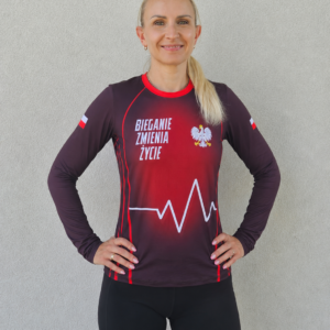 Longsleeve Damski "Bieganie zmienia życie"