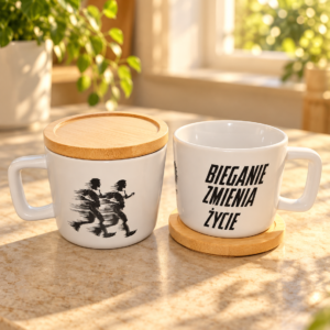 Filiżanka "Bieganie Zmienia Życie"